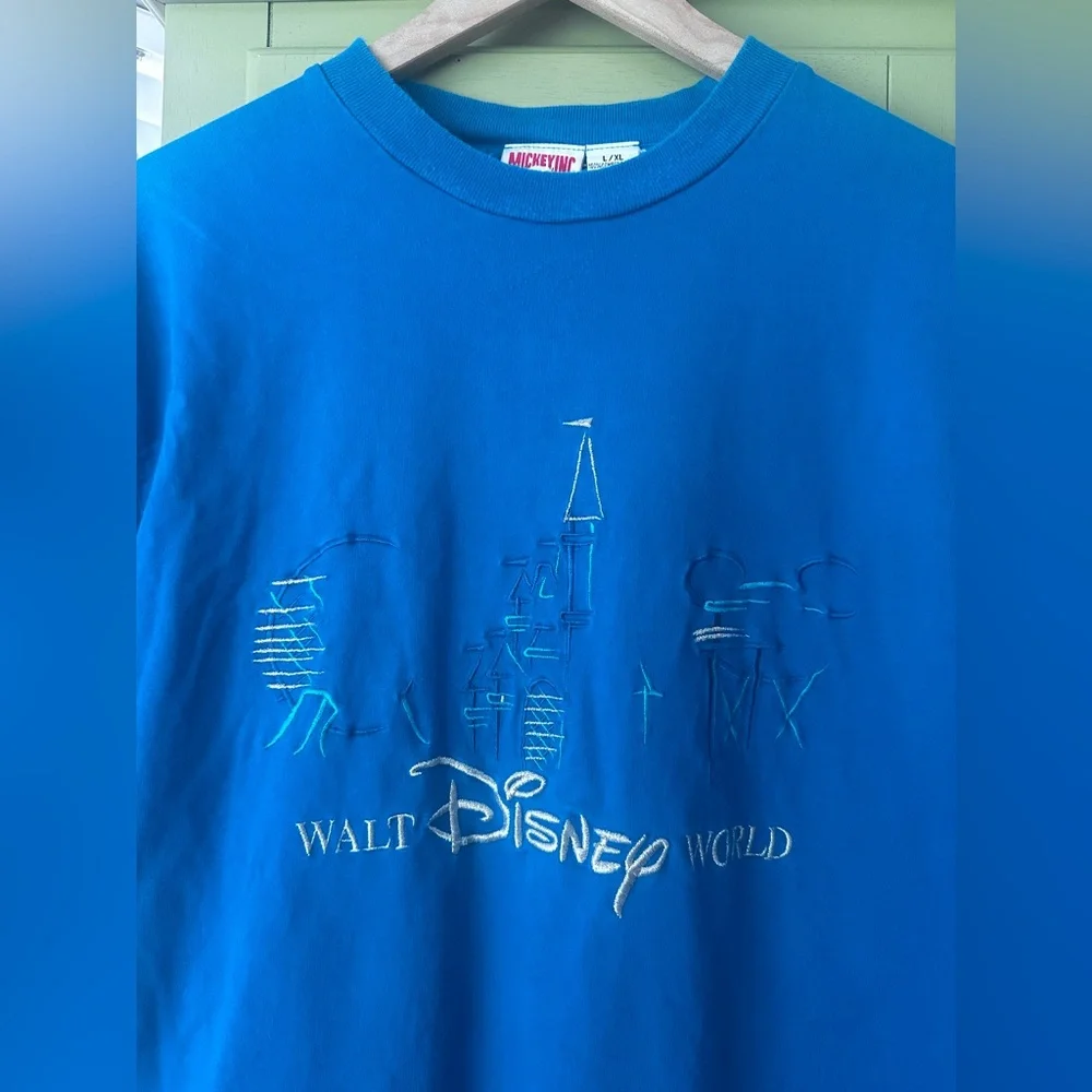 Official Disney Blue Short Sleeve Tee - Picture 5 of 7